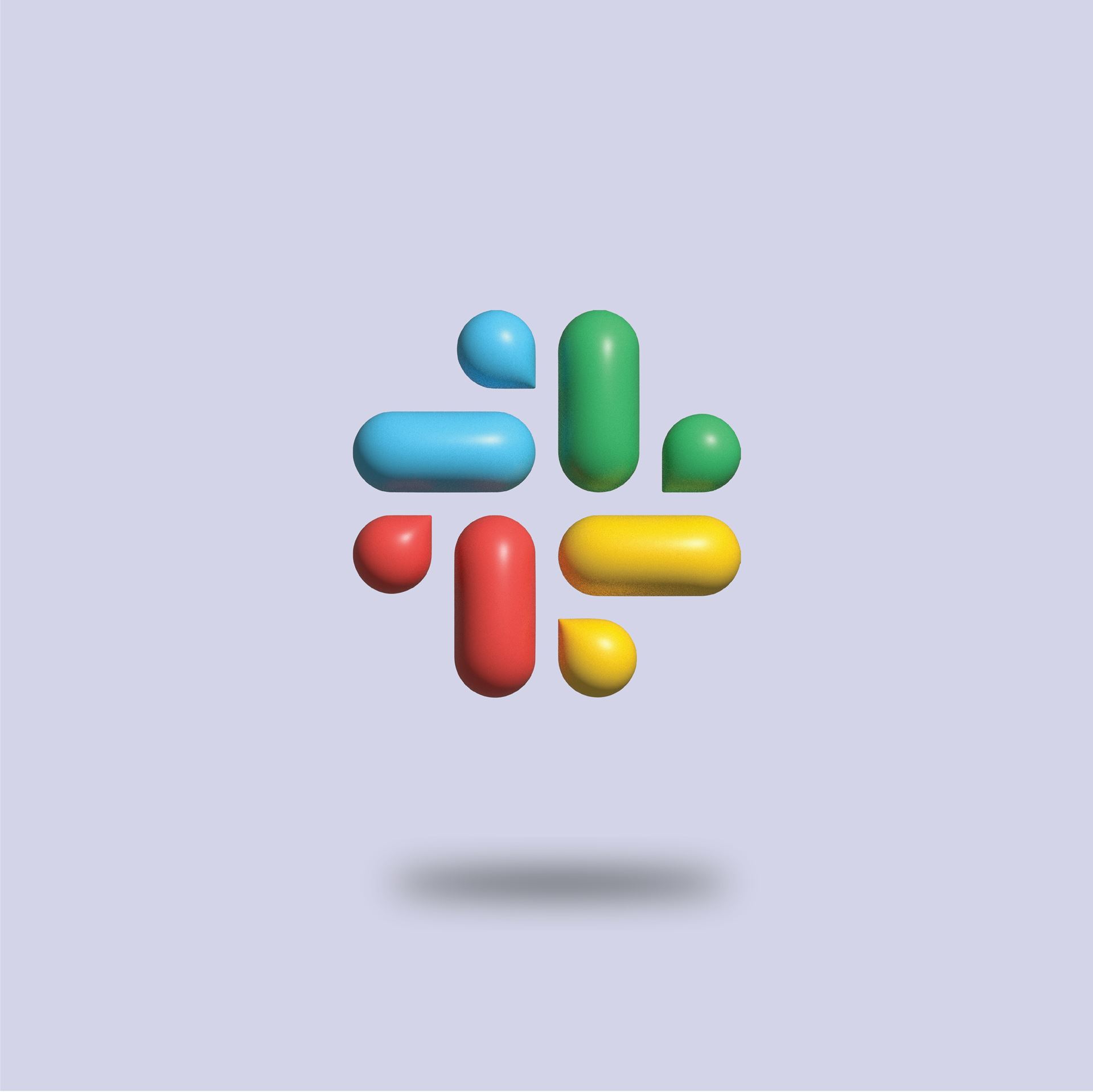 Blue, green, yellow and red capsules arranged like a pharmacy cross
